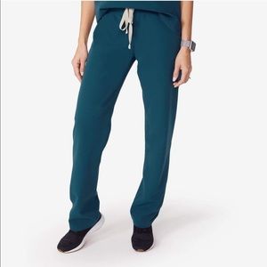 FIGS Caribbean Blue Scrub Pants Livingston Medium